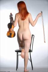 Katya and her violin