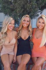 Three blonde bombshells
