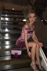 On the stairs