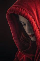 A Beautiful picture of a beautiful Red Riding Hood...