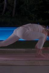 Alice Eve Yoga butt in Black Mirror S03E01