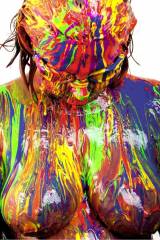 Splash in paint