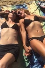 Two black bikinis