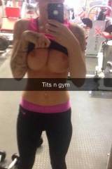 Tits n gym