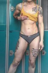 Fit with ink (Anyone know who she is?)