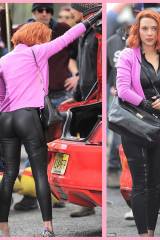 Scarlett Johansson in tight pants