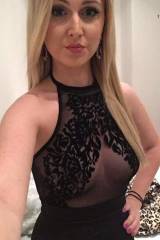 Wants to show off on her night out