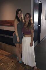 Mother and daughter night out