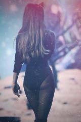 Ariana Grande Ass in Black