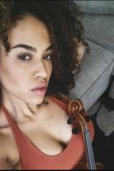 Hip Hop Violinist Ezinma (Youtube vid in comments)