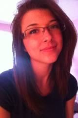 Longhair College Girl Selfie w/ Glasses
