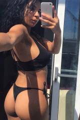 Jess Gray in a black bikini (X-post/r/JessGray)