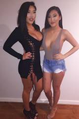 Busty sisters