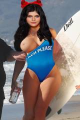 Alexandra Daddario - Beach Please [OC]
