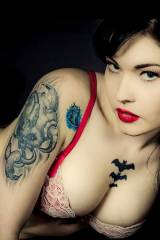 Tattoo Girl [x-post /r/redlingerie]