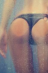 Ass and thong in a steamy shower... [x-post /r/ass...