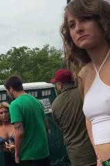 Pokies at the festival.