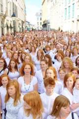 The annual redhead day held in Breda, Netherlands