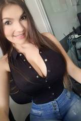 Cute amateur, great tits, tiny cleavage