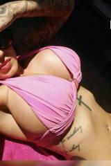 Fake tits in pink