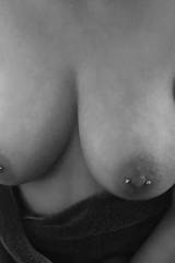 Pierced tits