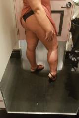 My college slut girlfriend showing off her big booty