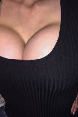 My pumped up tits look ready to burst here, that�...