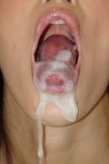 Thick load in mouth