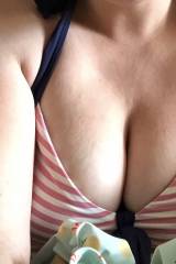 Wife’s Swimsuit Cleavage