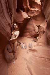 Showing my slot in the Slot Canyons of Arizona