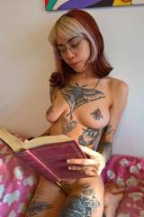 Morning naked reading